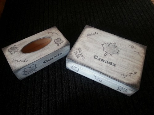 Krabička na kapesníčky - Canada II — foto 5