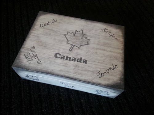 Čajová krabice 12ti př. - Canada — foto 2