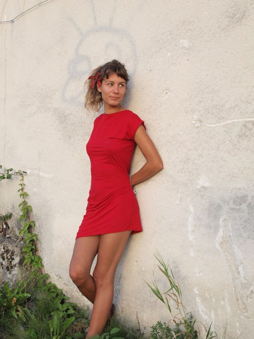 Šaty s řasením na přání — foto 2