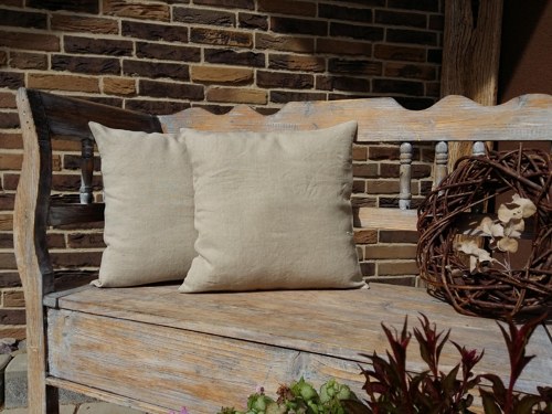 Lněný polštář Pure Linen — foto 3