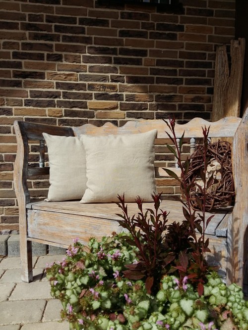 Lněný polštář Pure Linen — foto 4