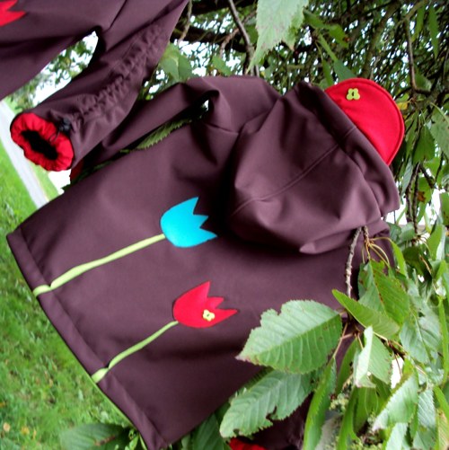 Rostoucí softshell. bundička 1-3 roky — foto 3