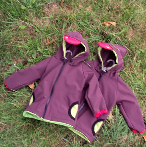 Rostoucí softshell. bundička 1-3 roky — foto 4