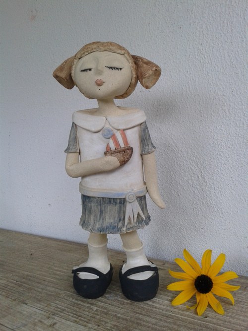 Holčička s loďkou — foto 2