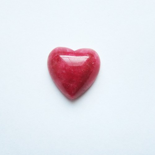 Srdce rodochrozit, 15x14x6 mm — foto 3