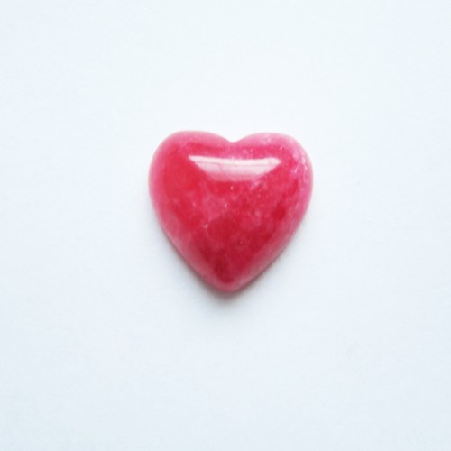 Srdce rodochrozit, 15x14x6 mm — foto 3