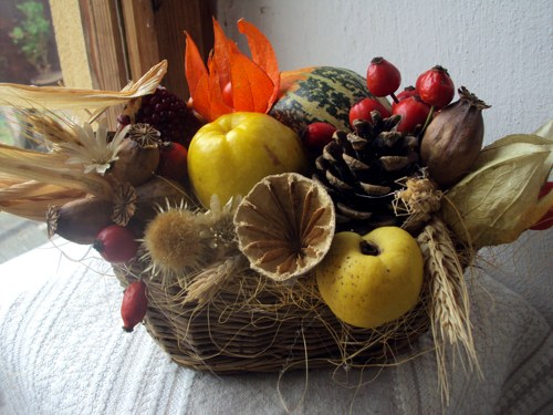 Podzimní košík ovál-sleva — foto 3