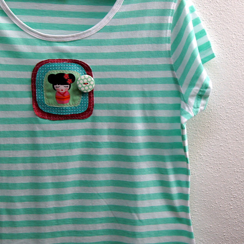 Dámské triko pruhaté vel. M/L — foto 6