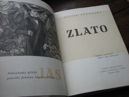Zlato, Blaise Cendrars, 1964 — foto 5