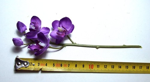 Orchidej fialová 18 cm — foto 2