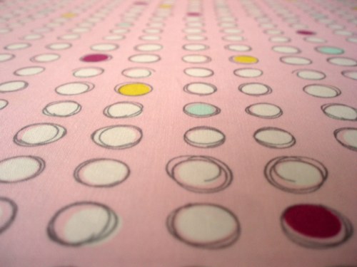 Bavlna Playing Pop - Dots Burst Freesia — foto 4