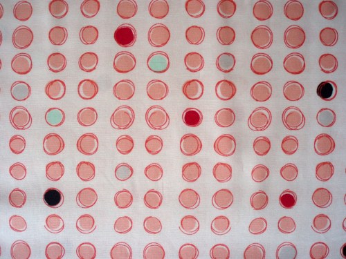 Bavlna Playing Pop - Dots Burst Melon — foto 4