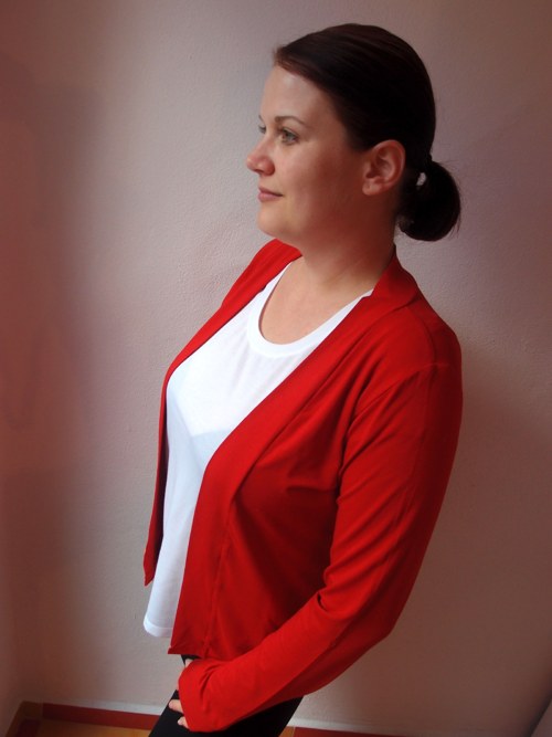 Červený přehoz — foto 3