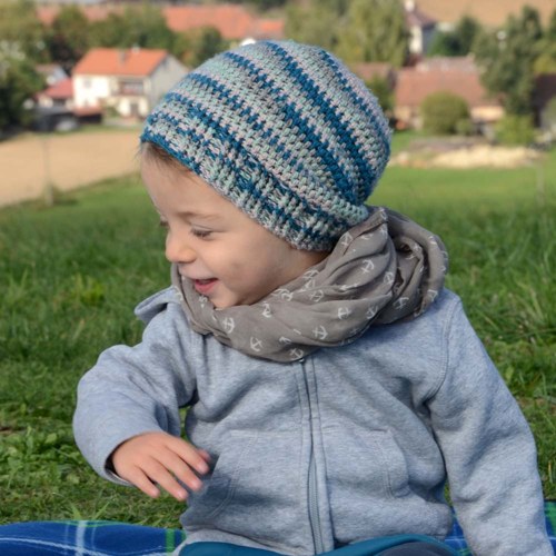Čapka No. 088 podzimní dětská — foto 3