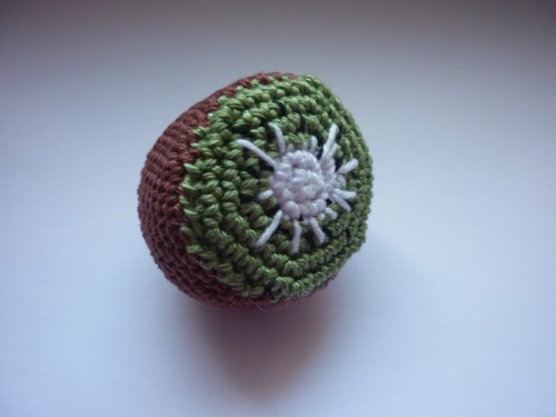 Háčkované ovoce - kiwi — foto 3