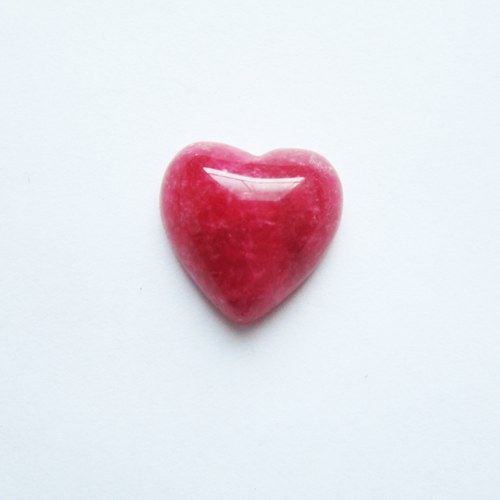 Srdce rodochrozit, 15x14x6 mm — foto 2