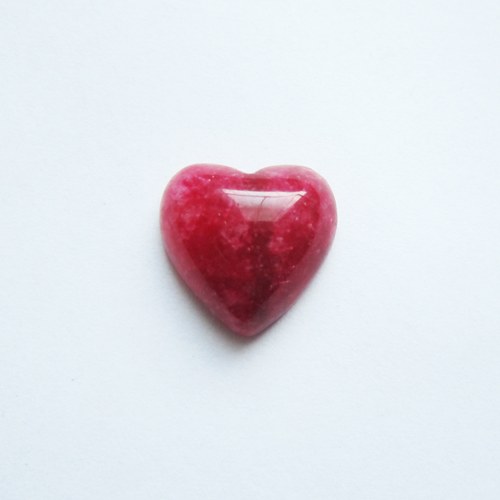 Srdce rodochrozit, 15x14x6 mm — foto 3