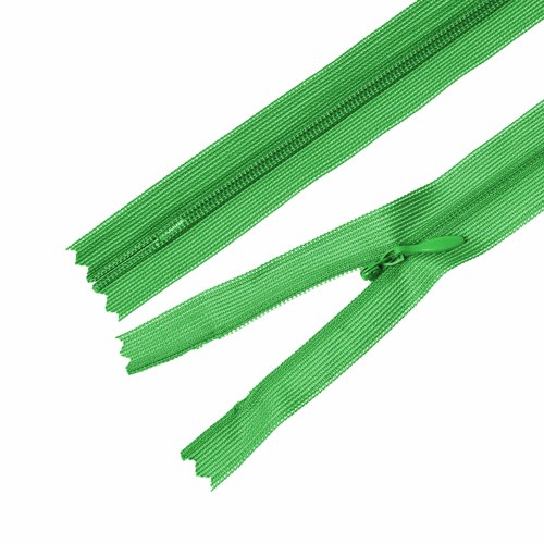 Zip / zdrhovadlo 25 cm - zelená — foto 2