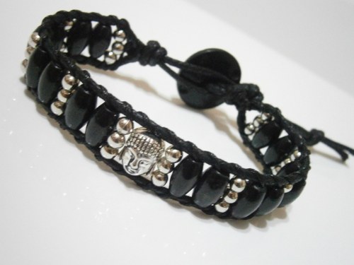 Wrap náramek s Buddhou - Unisex — foto 3