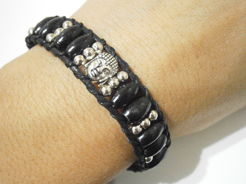 Wrap náramek s Buddhou - Unisex — foto 5