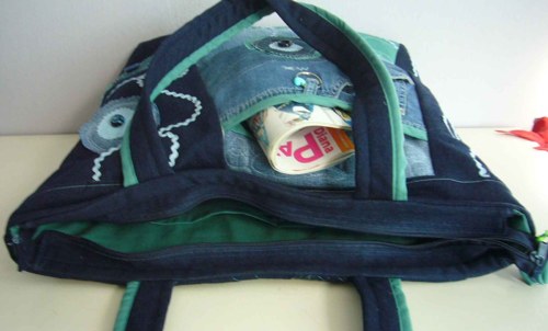 Crazy jeans patchwork - kabela — foto 4