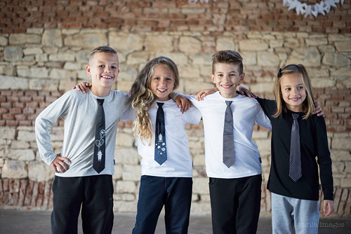 Tričko s kravatou-School time — foto 6
