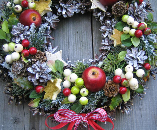 Adventní věnec na dveře — foto 5