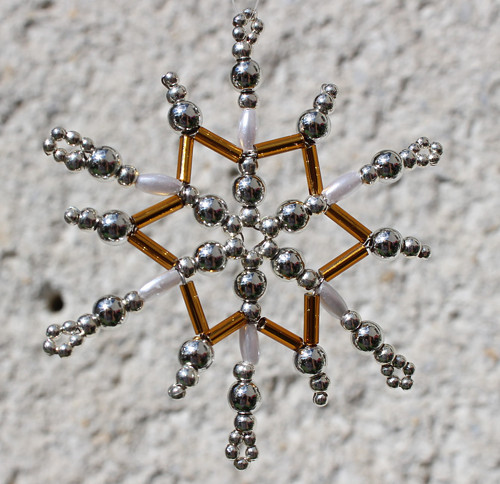 Sněhová vločka - 6,5 cm — foto 5
