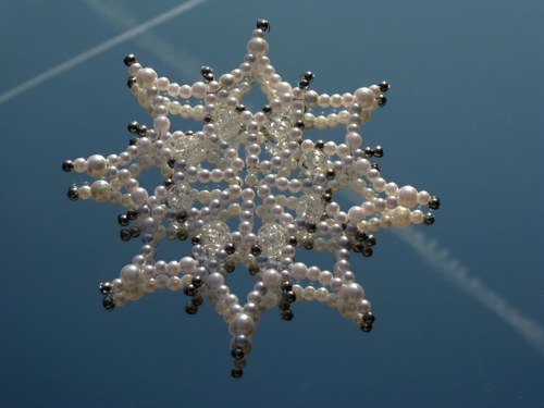Stříbrnobílá vločka — foto 5