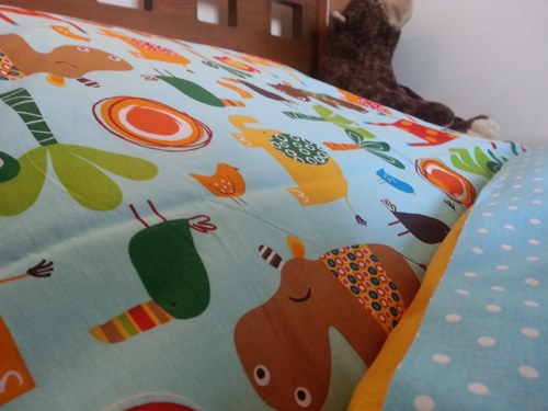 Zvířátka v džungli na modré — foto 2
