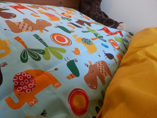 Zvířátka v džungli na modré — foto 3