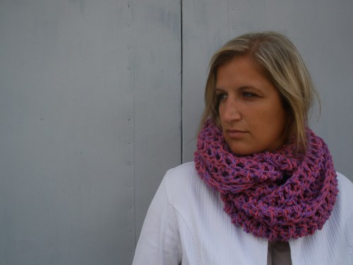 Nákrčník.. červánkový — foto 2