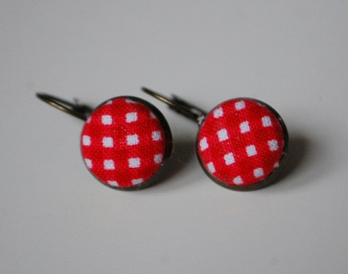 Gingham kostička červená — foto 2