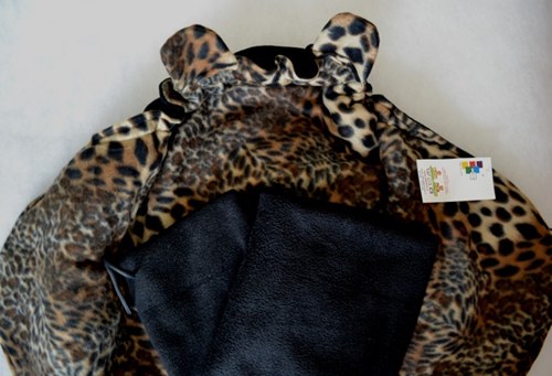Oboustranný fusak leopardík + deka 2v1 — foto 4
