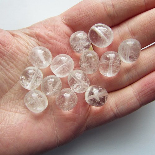 Křišťál vrtané korálky — foto 2