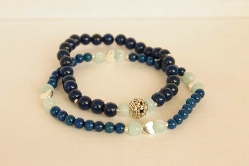 Lapis-lazuli náramek — foto 2