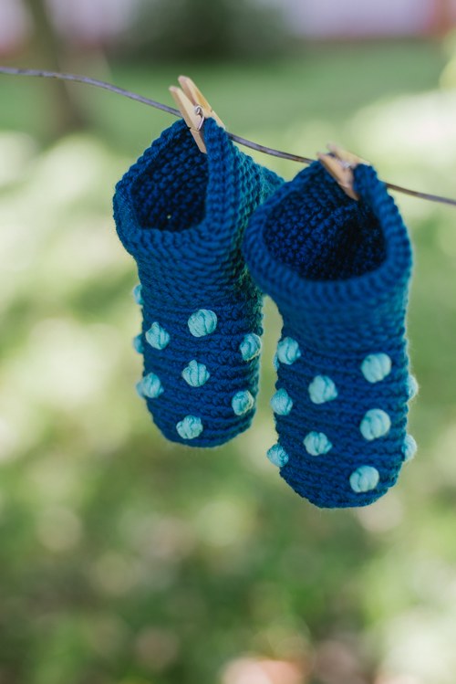 Mini bačkůrky (MODRÉ) — foto 2