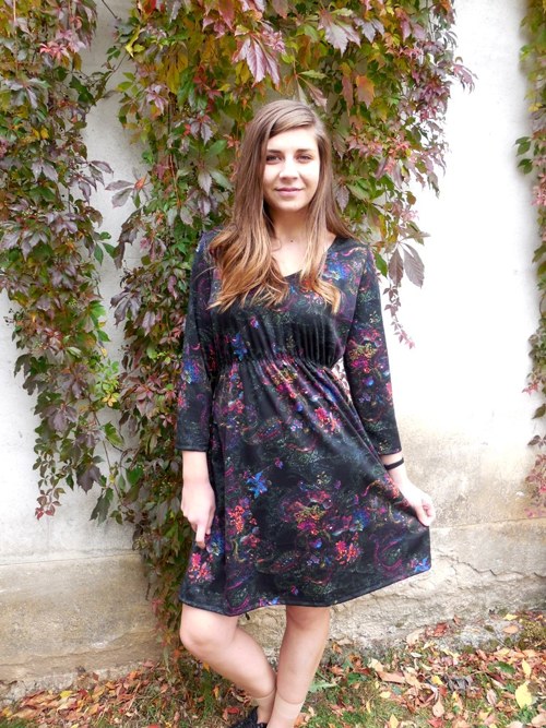 ŠATY - Černá s barevnými záblesky (50) — foto 3