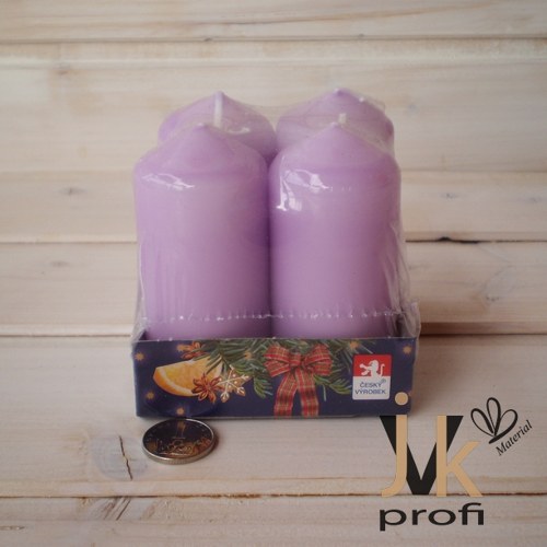 Adventní svíčky - sv. lila — foto 2
