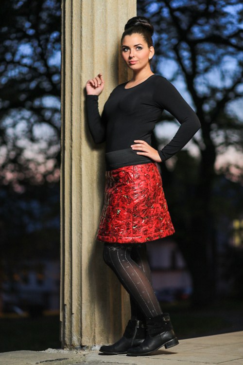 Sukně prošívaná — foto 4