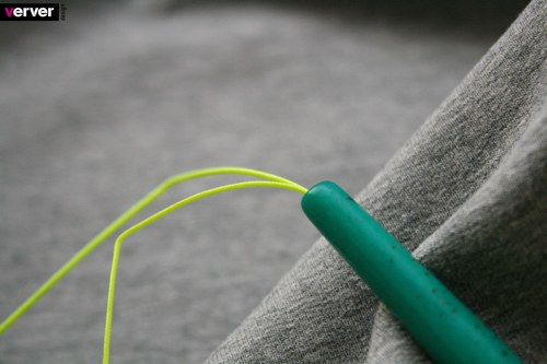 Náhrdelník neon+zelená — foto 3