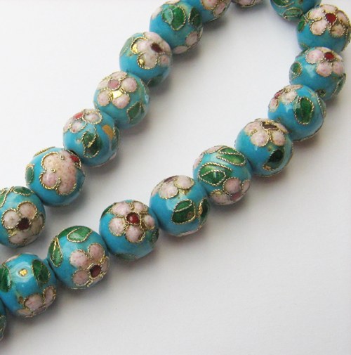 Cloisonne 11 mm 2 ks — foto 2