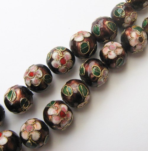 Cloisonne 11 mm 2 ks — foto 2