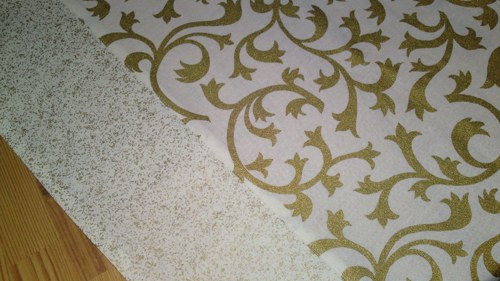 Napron zlaté ornamenty — foto 3