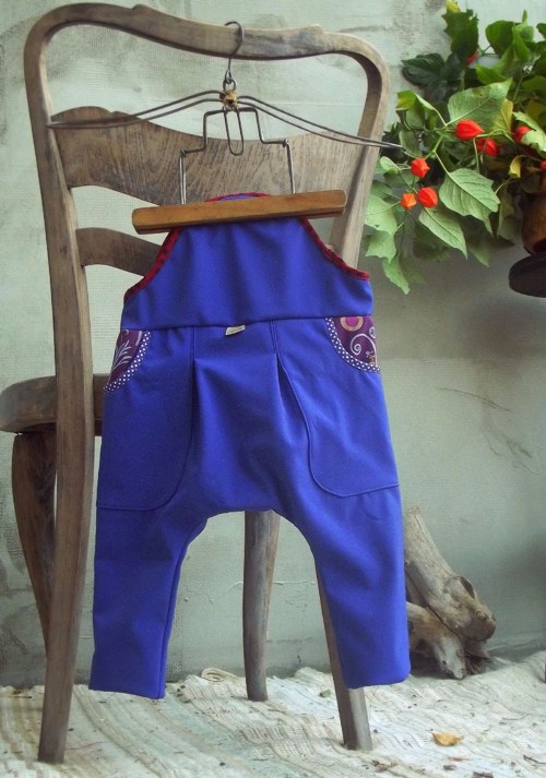 Lacláčky/softshell "Magical forest purple",9-18měs — foto 5