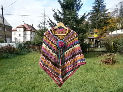Velký barevný šátek — foto 2