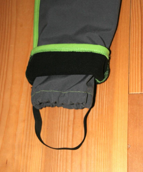 Softshellové kalhoty - ještěrky hnědé na khaki — foto 3