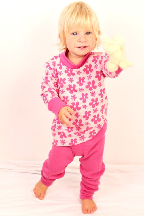 Rostoucí tričko- merino - 9-24m — foto 2
