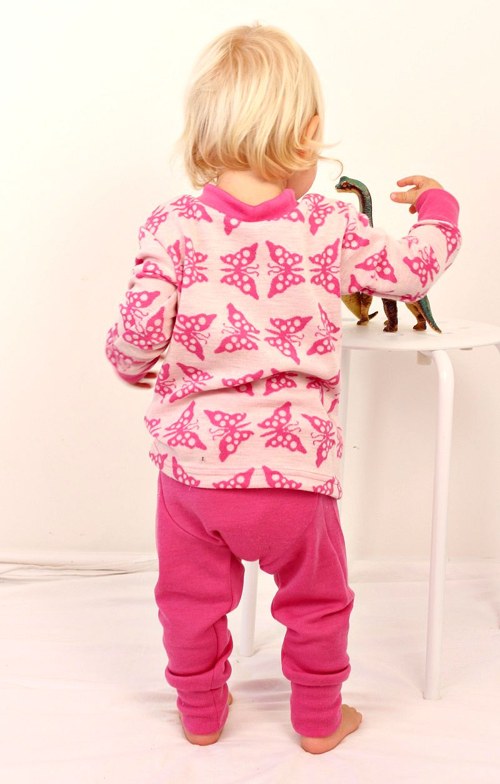 Rostoucí tričko- merino - 9-24m — foto 2