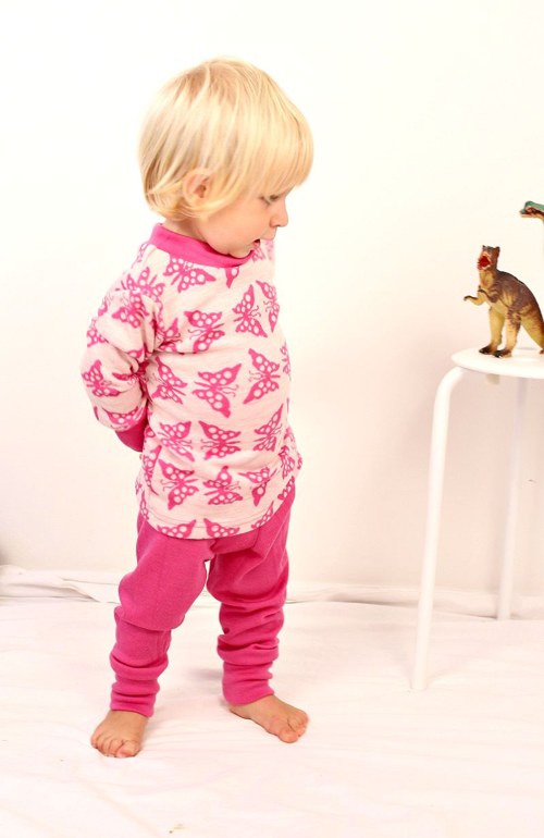 Rostoucí tričko- merino - 9-24m — foto 3